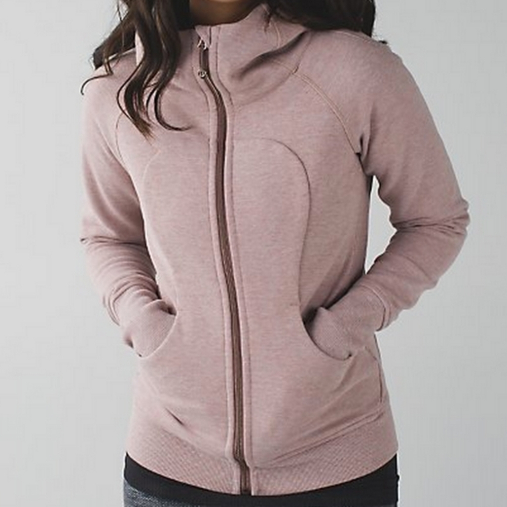 🦄 Lululemon Heathered Barkberry Scuba Hoodie